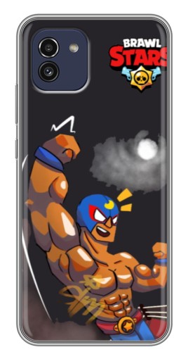 Чехол с картинкой "Ель Примо АРТ" для Samsung Galaxy A03 (A035)