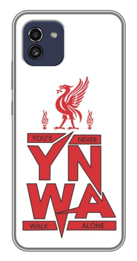 Чехол с картинкой "YNWA" для Samsung Galaxy A03 (A035)