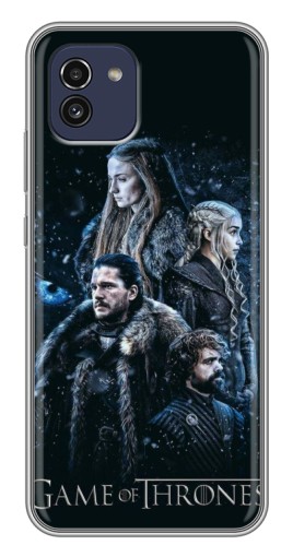 Чехол с печатью "Зима близко" для Samsung Galaxy A03 (A035)