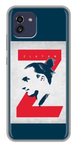 Чехол с принтом "Zlatan" для Samsung Galaxy A03 (A035)