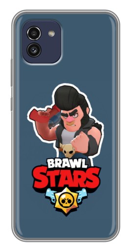 Чехол с картинкой "Злой Булл" для Samsung Galaxy A03 (A035)