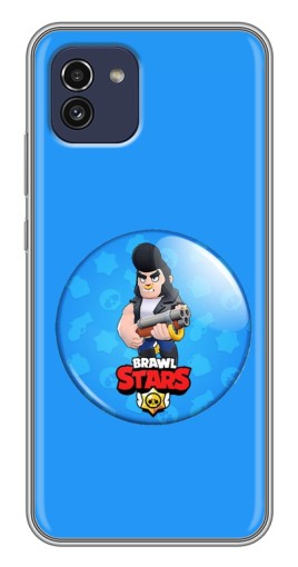 Чехол с картинкой "Значек Булла" для Samsung Galaxy A03 (A035)