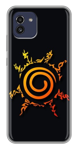 Силиконовый чехол с изображением "Знак Наруто" для Samsung Galaxy A03 (A035)