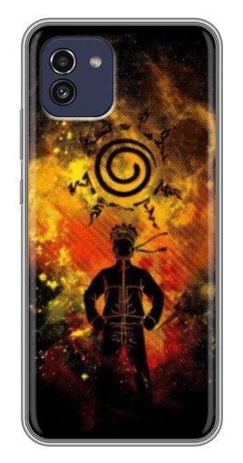 Чехол с картинкой "Золотой Наруто" для Samsung Galaxy A03 (A035)
