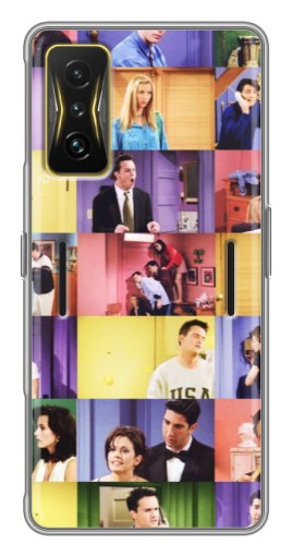 Чехол с принтом "Актеры Друзья" для Xiaomi POCO F4 GT