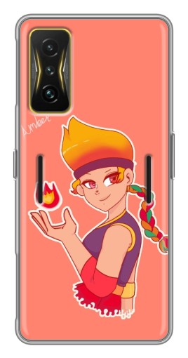 Чехол с принтом "Amber с огоньком" для Xiaomi POCO F4 GT
