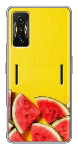 Чехол с принтом "Арбузики на желтом" для Xiaomi POCO F4 GT