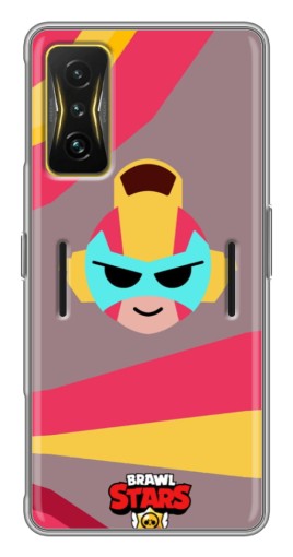 Силиконовый чехол с изображением "АРТ MAX" для Xiaomi POCO F4 GT