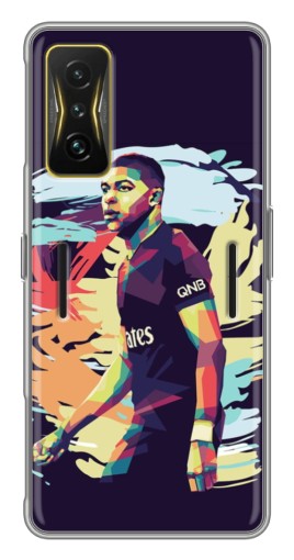 Чехол с картинкой "ART Mbappe" для Xiaomi POCO F4 GT