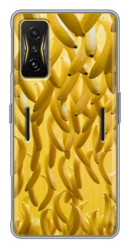 Силиконовый чехол с изображением "Бананопад" для Xiaomi POCO F4 GT