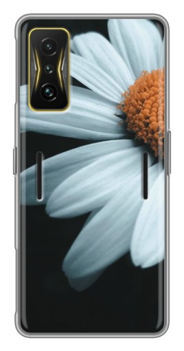 Силиконовый чехол с изображением "Белая ромашка" для Xiaomi POCO F4 GT