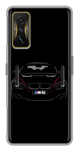 Силиконовый чехол с изображением "BMW M5" для Xiaomi POCO F4 GT