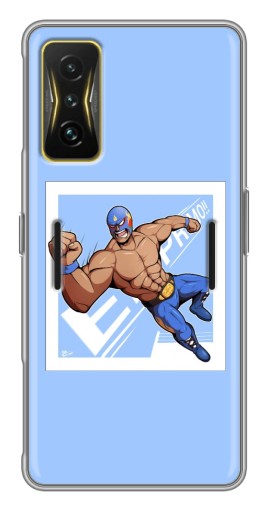 Чехол с печатью "Боец El Primo" для Xiaomi POCO F4 GT
