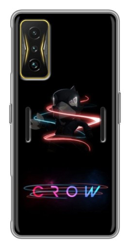 Чехол с принтом "Brawl Crow" для Xiaomi POCO F4 GT