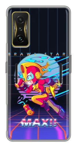 Чехол с принтом "Brawl MAX" для Xiaomi POCO F4 GT