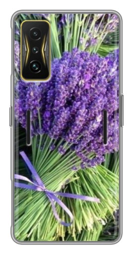 Чехол с картинкой "Букет лаванды" для Xiaomi POCO F4 GT
