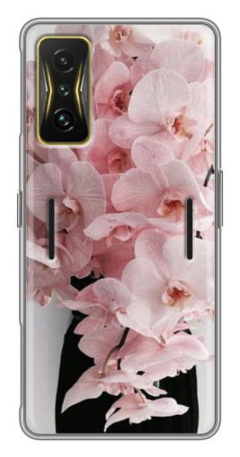 Силиконовый чехол с изображением "Букет орхидеи" для Xiaomi POCO F4 GT