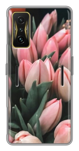 Чехол с печатью "Букет тюльпанов" для Xiaomi POCO F4 GT