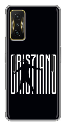 Чехол с картинкой "Cristiano" для Xiaomi POCO F4 GT