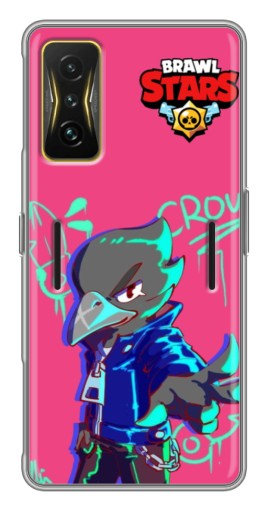 Чехол с печатью "Crow Asassin" для Xiaomi POCO F4 GT