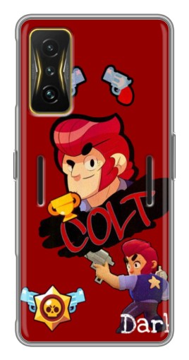 Чехол с печатью "Dark Colt" для Xiaomi POCO F4 GT