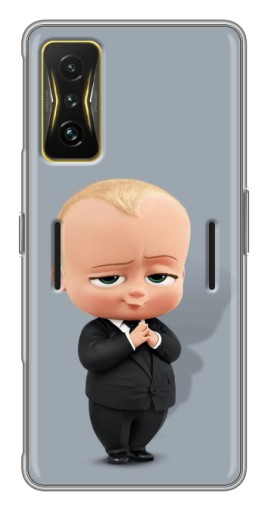 Чехол с печатью "Деловой ребенок" для Xiaomi POCO F4 GT