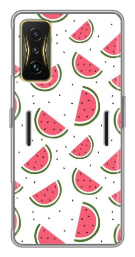 Чехол с картинкой "Дольки арбуза" для Xiaomi POCO F4 GT