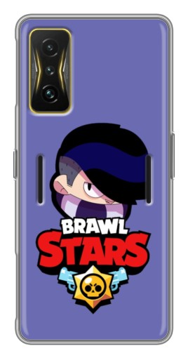 Чехол с картинкой "Эдгар Бравл Страс" для Xiaomi POCO F4 GT