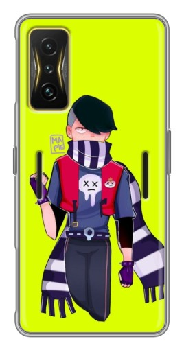 Чехол с печатью "edgard brawl stars" для Xiaomi POCO F4 GT