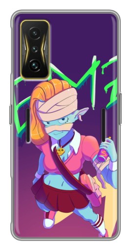 Чехол с печатью "EMZ модная" для Xiaomi POCO F4 GT