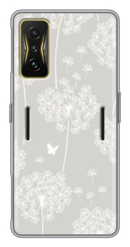 Силиконовый чехол с изображением "Фон одуванчиков " для Xiaomi POCO F4 GT