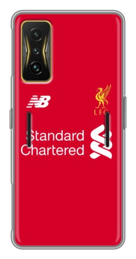 Чехол с принтом "Форма Liverpool" для Xiaomi POCO F4 GT