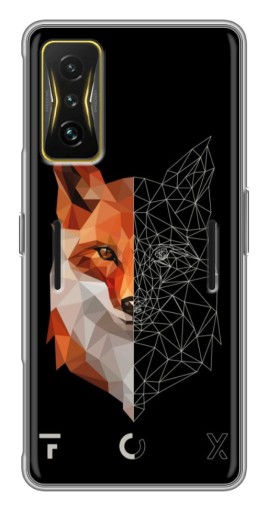 Чехол с принтом "Fox" для Xiaomi POCO F4 GT