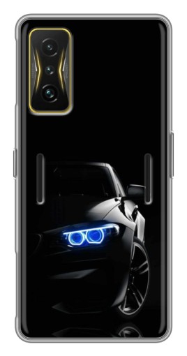 Силиконовый чехол с изображением "Глаза БМВ" для Xiaomi POCO F4 GT