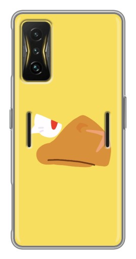 Чехол с печатью "Gold Crow" для Xiaomi POCO F4 GT