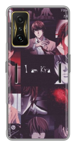 Чехол с картинкой "I am Kira" для Xiaomi POCO F4 GT