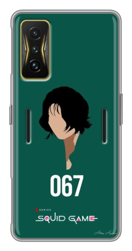 Чехол с принтом "Игрок 067" для Xiaomi POCO F4 GT