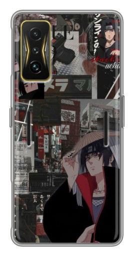 Чехол с картинкой "Итачи комиксы" для Xiaomi POCO F4 GT
