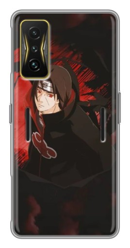 Чехол с принтом "Итачи в плаще" для Xiaomi POCO F4 GT