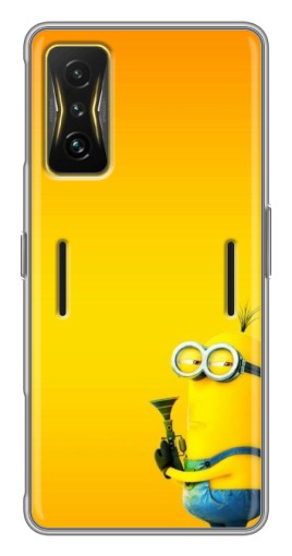 Чехол с печатью "Кевин Миньон" для Xiaomi POCO F4 GT