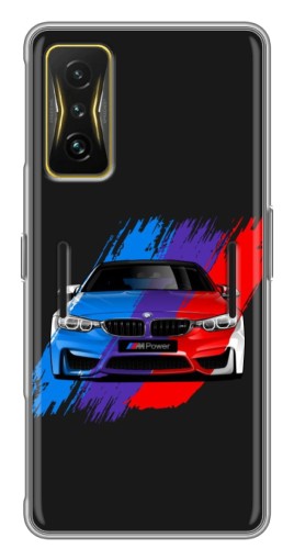 Чехол с картинкой "Красочный BMW" для Xiaomi POCO F4 GT