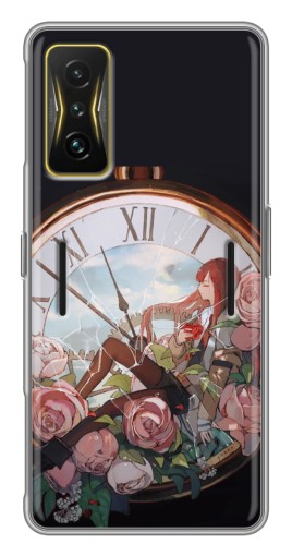 Чехол с картинкой "Курису  в часах" для Xiaomi POCO F4 GT