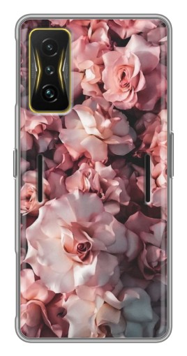 Чехол с принтом "Куст роз" для Xiaomi POCO F4 GT