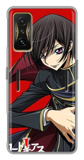 Чехол с печатью "Лелуш на красном" для Xiaomi POCO F4 GT