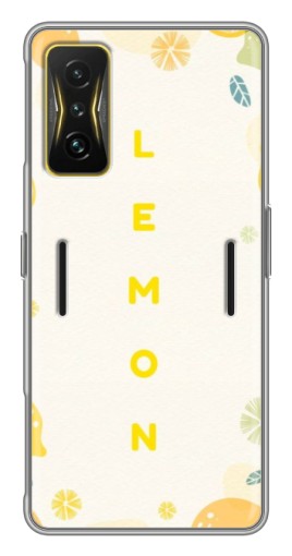 Чехол с печатью "Lemon" для Xiaomi POCO F4 GT