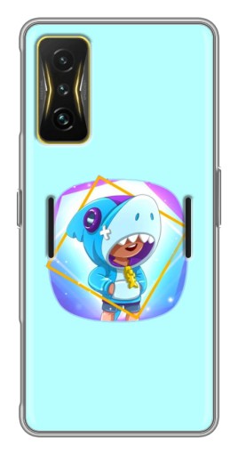 Чехол с картинкой "Леон Акула" для Xiaomi POCO F4 GT
