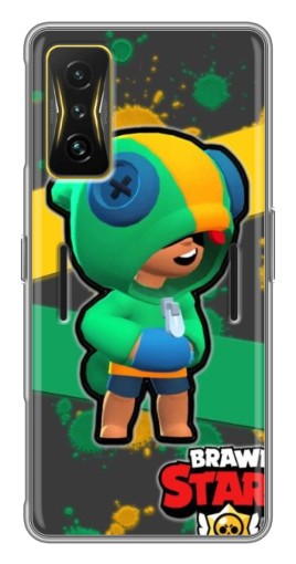 Чехол с картинкой "Leon Brawl Stars" для Xiaomi POCO F4 GT