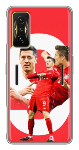 Чехол с принтом "Левандовски" для Xiaomi POCO F4 GT
