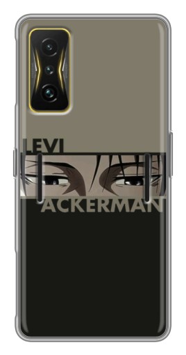 Чехол с принтом "Levi Anime" для Xiaomi POCO F4 GT