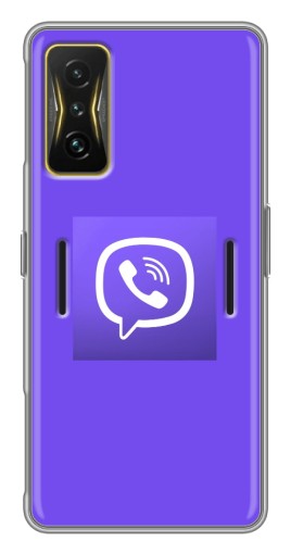Чехол с печатью "Лого Viber" для Xiaomi POCO F4 GT